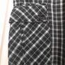 Jeans, trousers in black and white, checkered Image 3