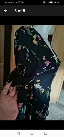 beautiful new Oasis wrap overdress