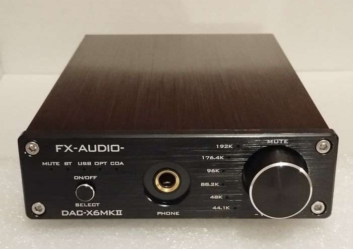 Digital Analogue Converter, FX Audio, DAC-X6mKII