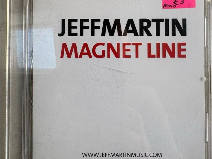 Jeff Martin - Magnet Line. Rare promo CD. Perfect condition.