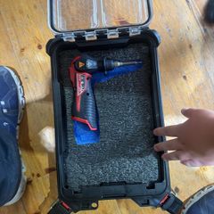 Milwaukee m12 soldering iron with battery and pack out case