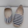 Ladies striped Espadrilles Image 2