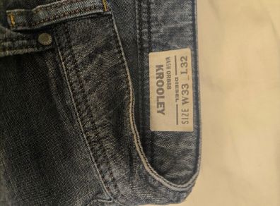 Diesel krooley jeans 33-32