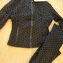 Polka dot gym zip and leggings set size small Image 2