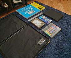 Large Art & Design Starter Bundle - Sketch Pads, Portfolios, Pencils, Markers & More