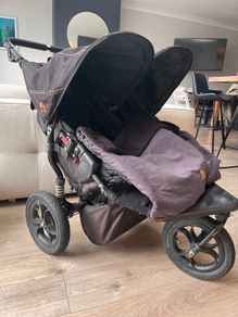 Out and about double buggy