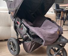 Out and about double buggy