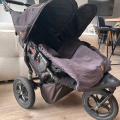 Out and about double buggy