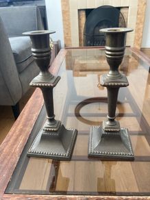 Candle Sticks x 2 - Vintage
