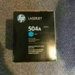 HP 504A Cyan LaserJet Toner Cartridge CE251A