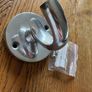 Large silver coloured hanging hook with screws and raw plugs Image 6