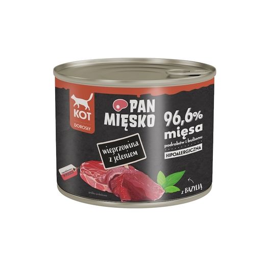 Mr Meaty Wet food for cat Pork with Deer 200g (adult)