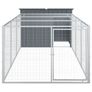 Dog House with Run Anthracite 153x396x110 Image 4