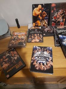 Wwe dvds all immac cond