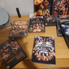 Wwe dvds all immac cond
