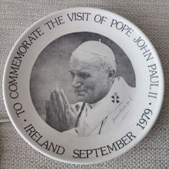 pope john paul 11 plate