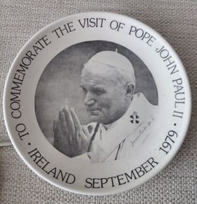 pope john paul 11 plate