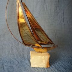 Brass Sailboat
