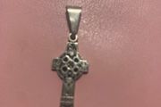 Silver Celtic Cross Pendant