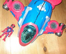 Playskool Super Heroes Spiderman Jetquarter