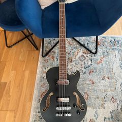 Ibanez AGB200-BKF Semi Hollow Sell or trade for 5 string bass