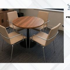 8 X Pedrali Round Tables - Grade A