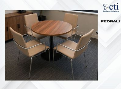 8 X Pedrali Round Tables - Grade A