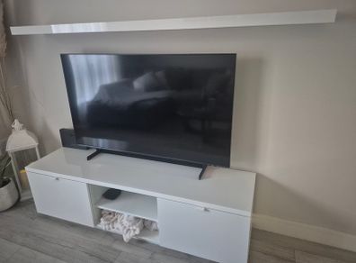 Ikea TV Bench and Shelf