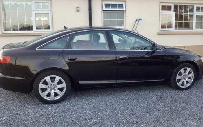 Audi a6 c6 front bumper fog grills lamps spotlights middle grill  wings mirrors sline suspension parts breaking 2.0tdi a4 a6