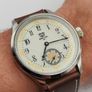 BARN OWL No.03  Unique Handmade Mechanical Watch  130-Year-Old Pocket Watch Dial Image 5