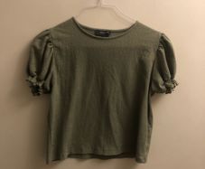 Green top (size 10-12)