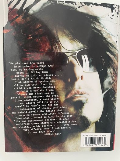 Nixxi Sixx (Motley Crue) - The Heroin Diaries: a Year in the Life of a Shattered Rock Star (Hardback First Press)