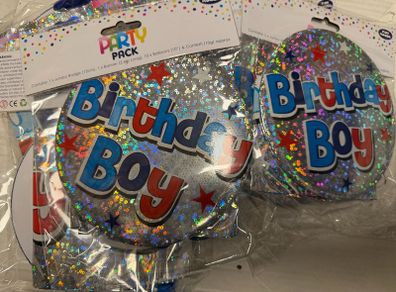 8 X Birthday Boy Party Pack