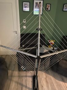 Wall fix cloths line