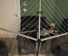 Wall fix cloths line