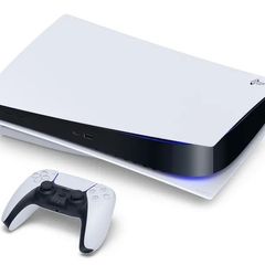 PlayStation 5 Disc Edition with 2 controllers