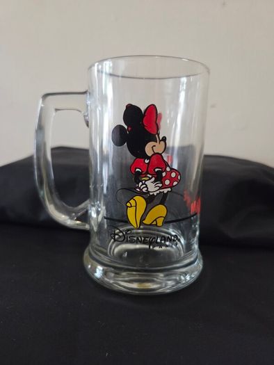 Disneyland Paris Minnie Mouse Glass Tankard