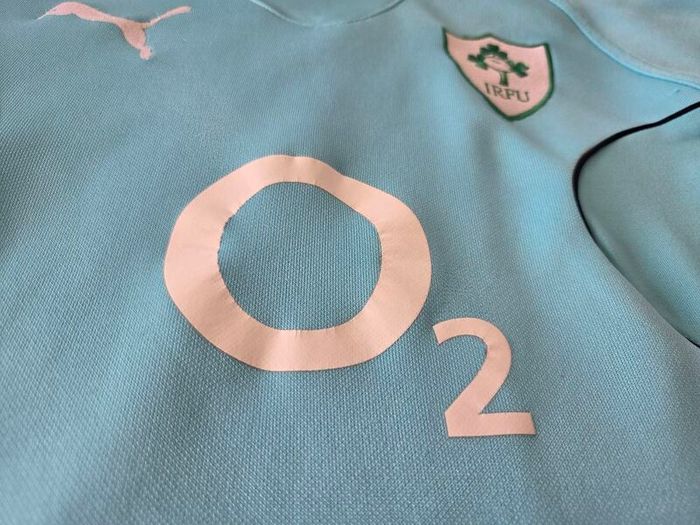 Ireland Rugby Union Away Pro Jersey 2010 to 2011 Children 11 to 12 Years Old Puma