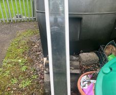 Four pane bath panel (folding)