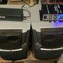 Aiwa Hi-Fi Speakers + Mini Amplifier + Power Supply Image 2