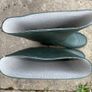 Green Wellington boots, size 38. Image 3