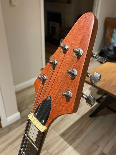 Custom made Gibson style flying v