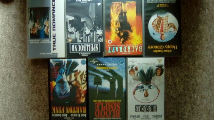 Over 50 quality vhs films for sale