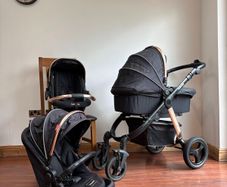 Black Saffron Infababy Ultimo travel system
