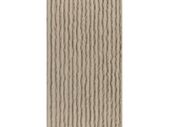 PU Stone Wall Panel Ribbed Surface Taupe 120x60cm