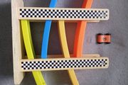 Wooden car race tracks