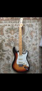 Electric guitar with upgrades