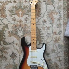 Electric guitar with upgrades