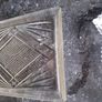 vintage glass tray Image 3