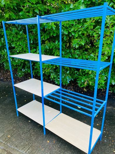 Double Bay Steel Storage Shelving - Top Quality